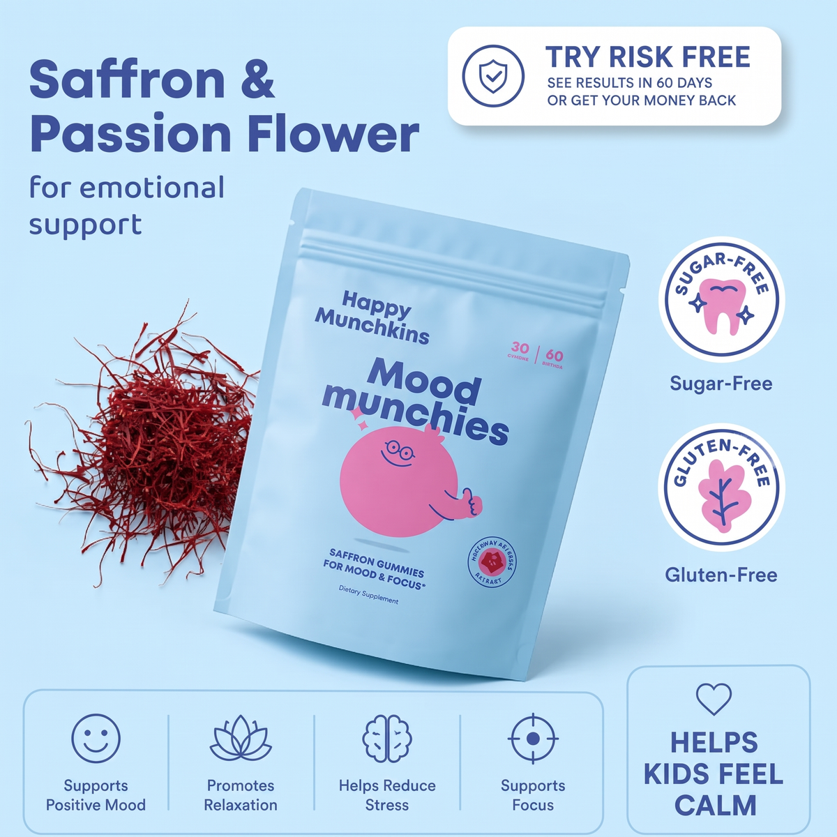 Happy Munchkins Relief Gummies